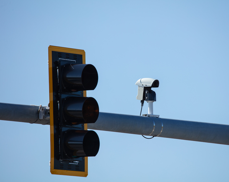 Security traffic camera