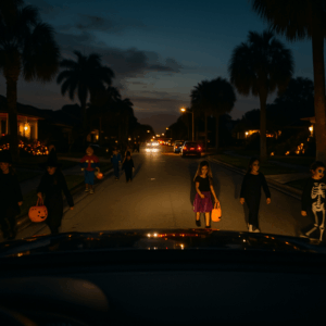 Halloween Car Accident Liability: Who Pays When a Trick-or-Treater Causes a Crash?